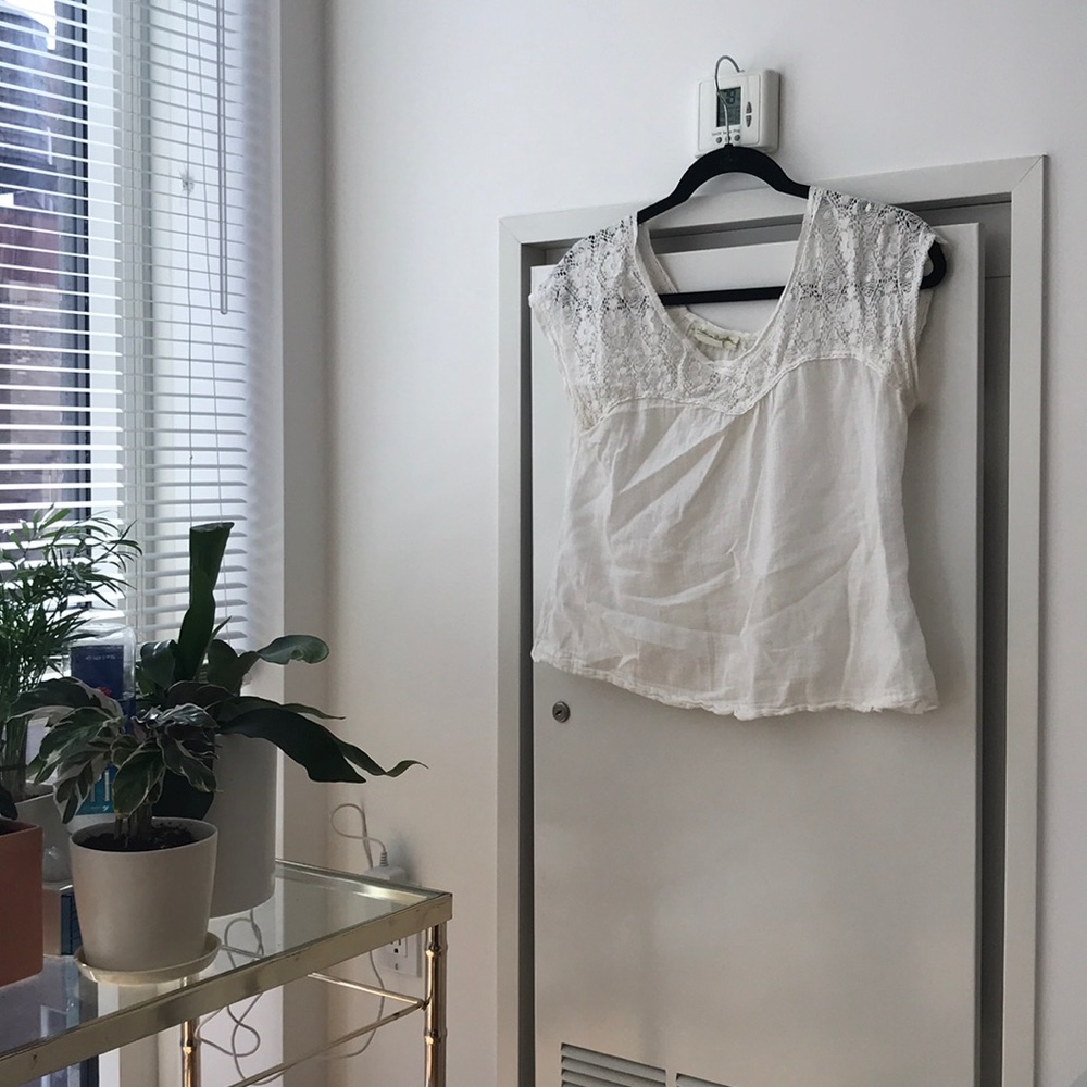 Urban Outfitters white lace top